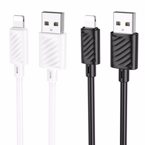 Kaapeli USB A - Lightning Hoco 2,4A 2 m X88 musta