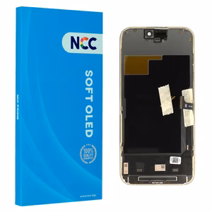 Soft OLED Näyttö NCC iPhone 15 Pro:lle musta IC