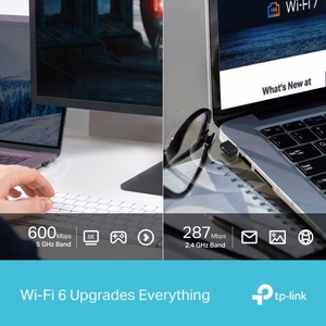 TP-Link Archer TX10UB Nano Bluetooth-sovitin 600 Mbit/s