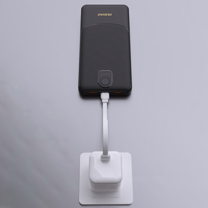 Dudao K10 10000mAh 2.4A varavirtalähde, 2 × USB-A-liitäntää – valkoinen