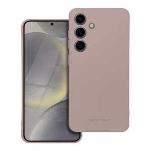 ROAR SPACE suojakuori Samsung S24:lle puuterinvaaleanpunainen