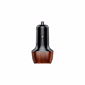 Energizer Ultimate D38WO autolaturi, USB-C + USB-A, 38 W PD + QC 3,0, pähkinäpuukuvioinen