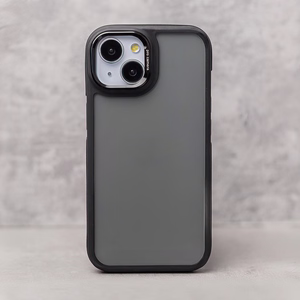 Crystal Black -kuori Samsung Galaxy M55 5G musta