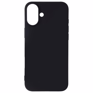 Satin Flex iPhone 16 Plus suojus musta