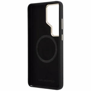 Karl Lagerfeld Suojakuori K Metal Logo MagSafe Samsung Galaxy S26 Ultra:lle musta