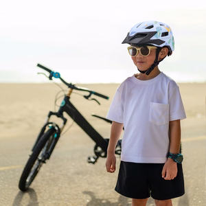 Wozinsky Children's MTB Bike Helmet with Detachable Visor S - Light Blue