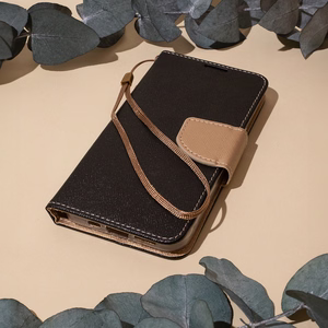 Smart Fancy Suojakuori iPhone 16 Pro Max 6,9:lle musta-kultainen