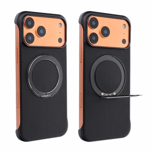 Suojakuori iPhone 17 AIR:lle Edge Free MagSafe-yhteensopiva musta