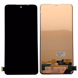 LCD-näyttö Xiaomi Redmi Note 13 4G/Redmi Note 14 4G/Redmi Note 14 5G/Poco M7 Pro 5G kosketusnäytöllä musta ORG