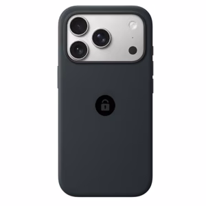Silicone Case v2 -suojakuori iPhone 17 Pro:lle, musta