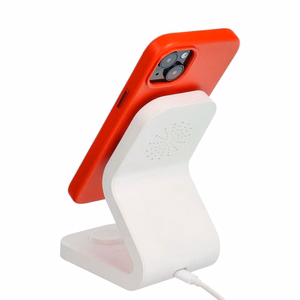 Kotelo Leather Mag Cover (MagSafe) iPhone 16 Pro Max punainen
