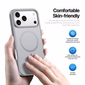 DUX DUCIS suojakuori YIND yhteensopiva MagSafe iPhone 17 PRO:lle harmaa