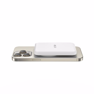 Tech-Protect LifeMag PB10 Powerbank MagSafe 5000mAh 15W USB-C-portilla - valkoinen + USB-C-kaapeli