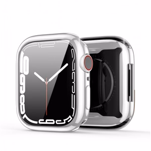 Dux Ducis Samo TPU -suojakuori Apple Watch 45 mm, hopea
