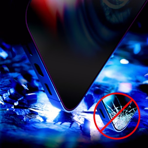 9H panssarilasi 3mk HardGlass Max Privacy -tietosuojasuodattimella iPhone 15 Pro:lle