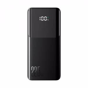 Joyroom JR-PBF19 22.5W 10000mAh Powerbank with Two Built-in Cables - Black