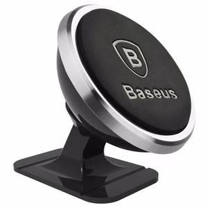 Baseus 360° magneettinen autoteline (Overseas Edition) - hopea