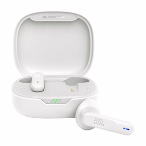 Langattomat kuulokkeet JBL Wave Flex valkoinen