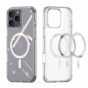 DUX DUCIS Clin Mag Suojakuori MagSafe-yhteensopiva iPhone 16 Pro Max:lle - läpinäkyvä