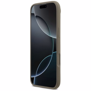 Guess silikoninen Big 4G Script -kuori iPhone Air ruskea