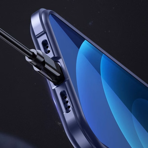 Joyroom Frigate-sarjan kestävä kotelo iPhone 12 Pro Maxille musta (JR-BP772)