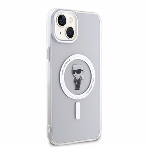 Karl Lagerfeld IML Ikonik MagSafe case for iPhone 15 Plus - transparent