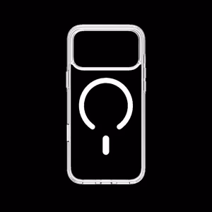 JUST MUST MAGSAFE CRYSTAL I suojakuori iPhone 17 Pro Max läpinäkyvä