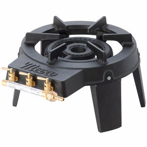 Meva TRIGLAV 3-burner industrial gas stove, 9 kW