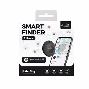 Lifemate LifeTag HD-P16-3 GPS- ja Bluetooth-paikannin Androidille, musta
