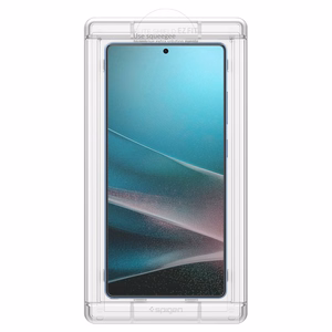 Spigen Elite Shield EZ FIT hybridilasi Samsung Galaxy S25 Ultra -puhelimelle - läpinäkyvä