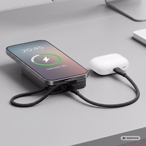 Kruger&Matz-varavirtalähde, 10000 mAh, Li-Polymer, QC ja PD, CCC-sertifioitu Aasian markkinoille