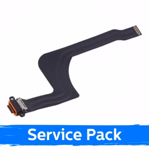 Charging Port Compatible With Huawei P40 Pro With Flex / Plata (Service Pack)