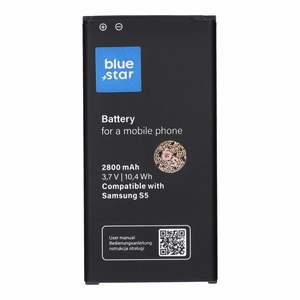 Akku Samsung S5:lle 2800 mAh Blue Star Premium