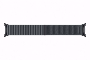 Samsung SVL33LK Fabric Band -kangasranneke (M/L) Galaxy Watch9 / Galaxy Watch8 -kelloille, musta