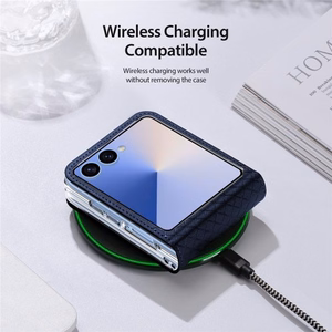Dux Ducis BRIL suojakuori Samsung Z Flip7 5G sininen