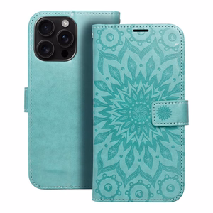 MEZZO kirjakotelo IPHONE 16 Pro Maxille mandala vihreä