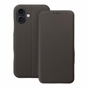 Flip-suojakuori iPhone 16 PLUS:lle Folio Side Magnet ruskea