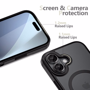 Tech-Protect MagMat XT 4-setti MagSafe Suojakuori iPhone 17:lle - Matta Musta