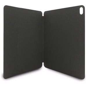 Karl Lagerfeld Saffiano Magneettinen Karl & Choupette iPad Air 13" 2024 Book Cover Suojakuori - Musta