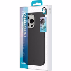 Benks Magnetic Vita Pro Silikoninen Suojakuori iPhone 16:lle musta