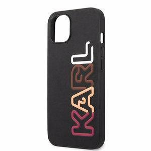 Karl Lagerfeld KLHCP13SPCOBK iPhone 13 mini 5.4 "musta / musta kovakotelo Multipink Merkki