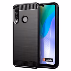 Carbon Case for Huawei P30 Lite Black