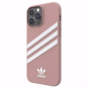 Adidas OR Molded Case PU iPhone 13 Pro Max - vaaleanpunainen - vaaleanpunainen