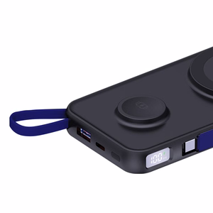 Powerbank 3mk PastelUp 10,000mAh 22.5W USB 1A1C - black