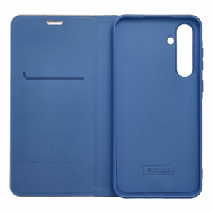 Läppäsuojakuori Samsung Xcover 4:lle Luna Book Carbon sininen