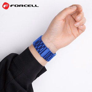 Strap to Apple Watch Forcell F-Design FA10 steel clasp 38 / 40 / 41 mm blue
