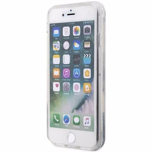 Karl Lagerfeld KLHCI8LNKHCH iPhone 7/8/ SE 2020/2022 silver/silver hardcase Glitter Karl Head