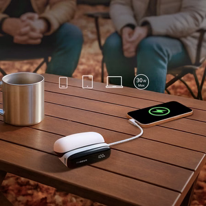 2-in-1 Docking Station and Power Bank for B100 BoboVR PD100 Combo Battery - White