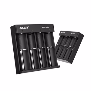 Battery charger for cylindrical Li-ion batteries18650 / NiMH Xtar MC4S