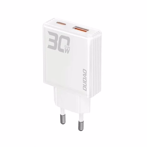 Charger Dudao (A30EU) (1xUSB-C; 1xUSB 30W) white